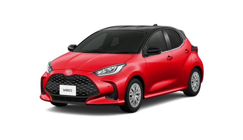ブラック〈202〉×コーラルクリスタルシャイン〈3U7〉［2SR］<br><small>※ ガソリン車（1.5L・2WD）はターンチルトシート（運転席＋助手席）を装着した場合、ボディカラーのツートーンは選択できません。また、1.0L車はターンチルトシート（運転席）またはターンチルトシート（助手席）を選択した場合、ボディカラーのツートーンは選択できません。ブラック〈202〉×コーラルクリスタルシャイン〈3U7〉［2SR］＜77,000円（消費税抜き70,000円）＞はメーカーオプションとなります。</small>