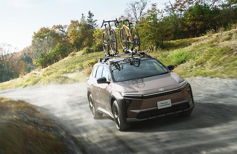 荷物を載せていても気持ちよく加速する、電気の走り。