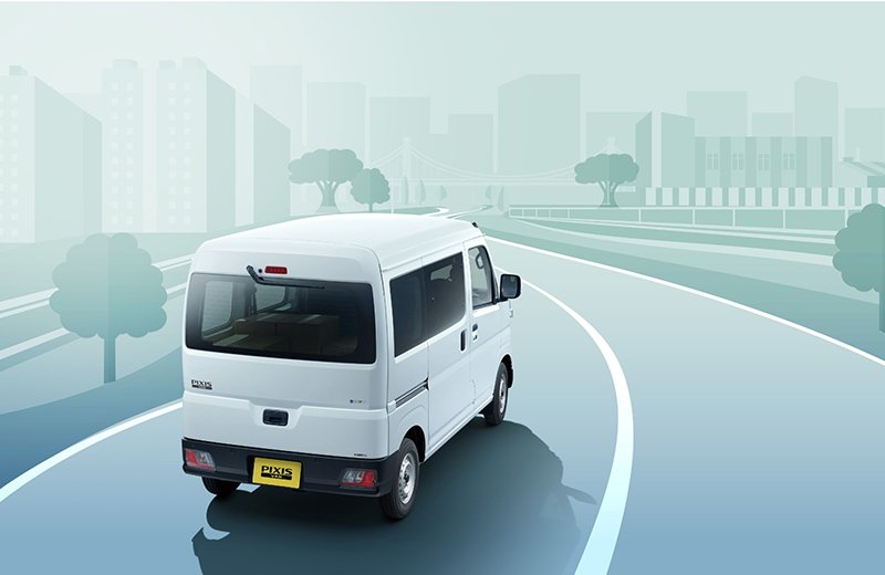 電気の力で、1日を気持ちよく走りきる。