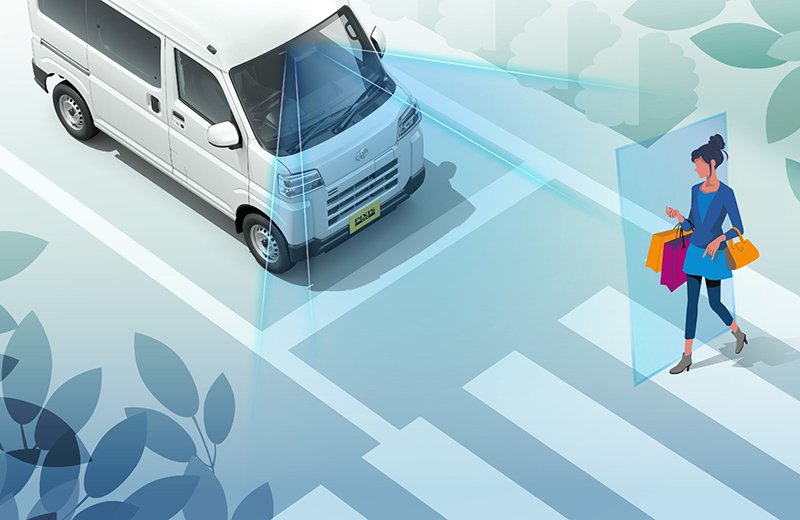 先進の安全機能を仕事のパートナーに。